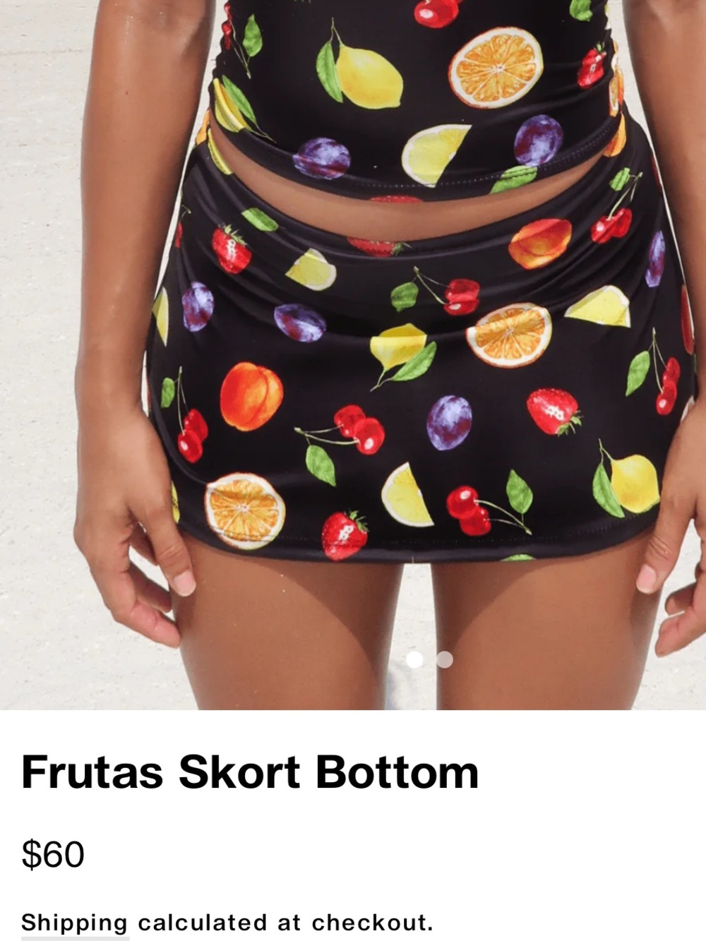 Kiki The Brand Fruit skort